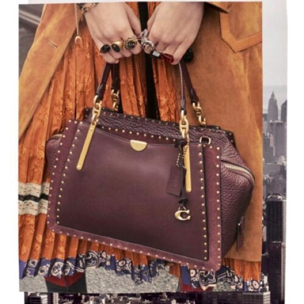 Coach Dreamer in Oxblood with Rivers